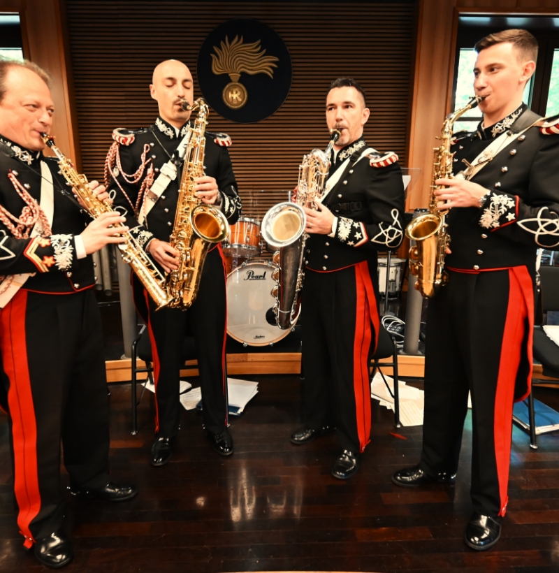 Quartetto di saxofoni della Banda Musicale dell’Arma dei Carabinieri